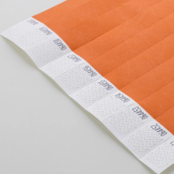 Popierinė apyrankė WRISTVEK, oranžinė sp., COOL 1vnt.