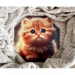 Medinė dėlionė MILLIWOOD, kačiukas, 46 detalės