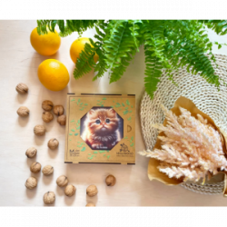 Medinė dėlionė MILLIWOOD, kačiukas, 46 detalės