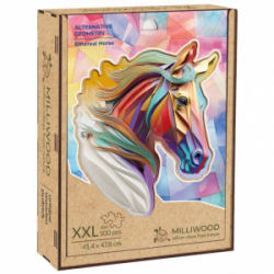 Medinė dėlionė MILLIWOOD, žirgas, 500 detalių