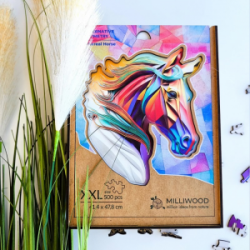 Medinė dėlionė MILLIWOOD, žirgas, 500 detalių