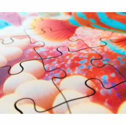 Medinė dėlionė MILLIWOOD, žuvelė, 70 detalių