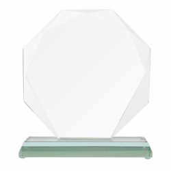 Stiklinis trofėjus G020 170x60x195 mm