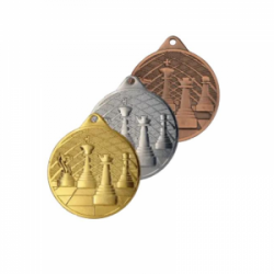 Medalis Šachmatai aukso sp. 50mm
