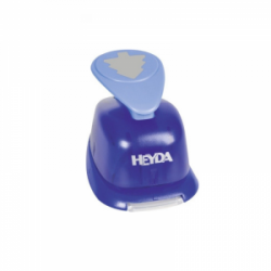 Dekoratyvinė skylamuša Kalėdų eglutė 25mm, HEYDA