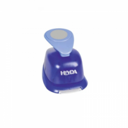 Dekoratyvinė skylamuša apskritimas 21mm, HEYDA