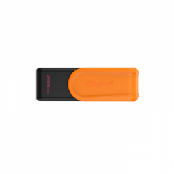 Atmintukas KINGSTON 256GB USB 3.2 Gen 1 juodas/oranžinis