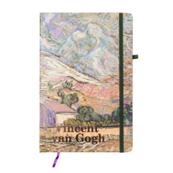 Užrašų knygutė kietu viršeliu VAN GOGH CENTRUM A5/80l linijomis