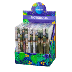 Užrašų knygutė kietu viršeliu VAN GOGH CENTRUM A5/80l linijomis