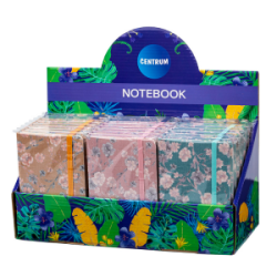 Užrašų knygutė kietu viršeliu CENTRUM A6/80l linijomis