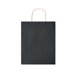 Dovanų maišelis 25x11x32 cm 90g., juodos sp.