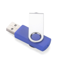 USB Flash atmintinė 4GB TWISTER, mėlynos spalvos