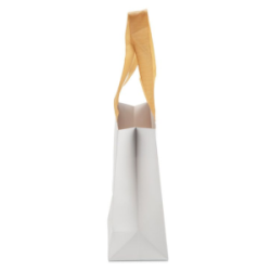 Dovanų maišelis DUNA 24x18x8cm baltos spalvos