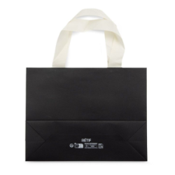 Dovanų maišelis DUNA 36x28,4x12cm juodos spalvos