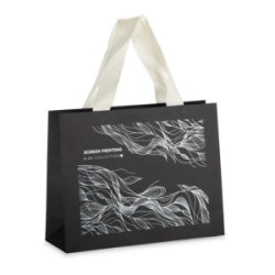 Dovanų maišelis DUNA 36x28,4x12cm juodos spalvos