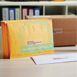 Juostelė DYMO vardinėms kortelėms 89x36mm skaidri plastikinė