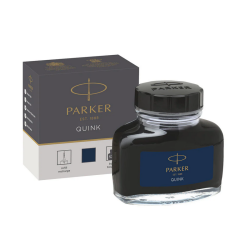 Rašalas PARKER QUINK, mėlynos sp., 57 ml.