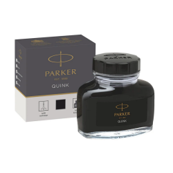 Rašalas PARKER QUINK, juodos sp., 57ml.