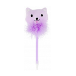 Dienoraštis + rašiklis CAT, A5 violetinės sp., STARPAK