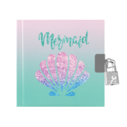 Dienoraštis MERMAID 13,5x13,5cm, STARPAK