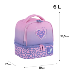 Šaltkrepšis maistui KITE HW 6L, margas, violetinės sp.