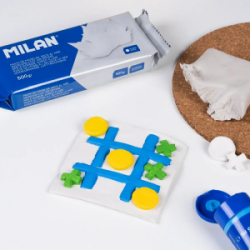 Modelinas MILAN 500g baltos spalvos