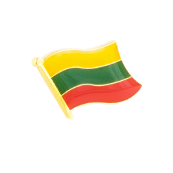 Ženkliukas Lietuvos vėliava 20x15mm