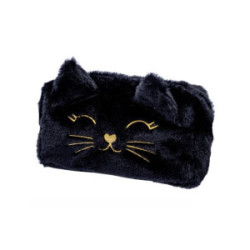 Rankinė FLUFFY KITTY, juodos spalvos