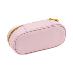 Penalas FLUFFY PEARL 22x9x5cm, rožinis su perlais