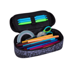 Penalas COOLPACK CAMPUS 23x10x6cm, violetinė sp.