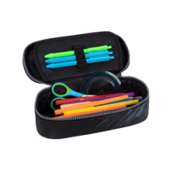 Penalas COOLPACK CAMPUS 23x10x6cm, margas, pilkos sp.