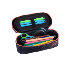 Penalas COOLPACK CAMPUS 23x10x6cm, margas, rudos spalvos